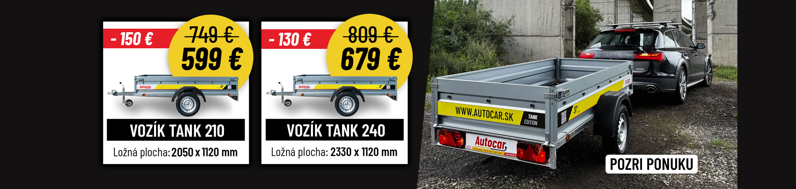 super cena prívesov